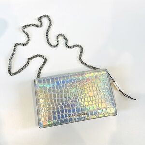 Marc Jacobs Iridescent Silver Crossbody